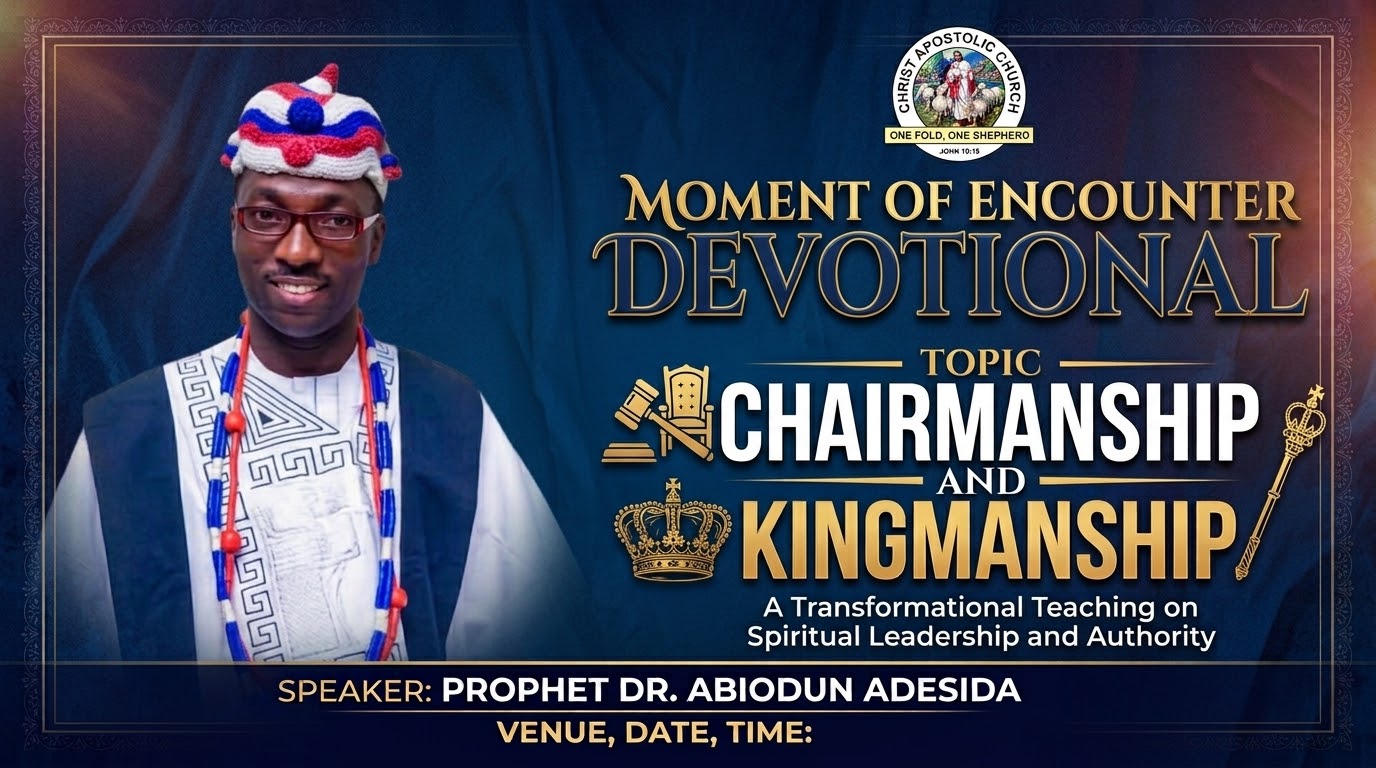 CHAIRMANSHIP AND KINGMANSHIP: STOP COMPARING YOUR LIFE WITH ONE ANOTHER featured image