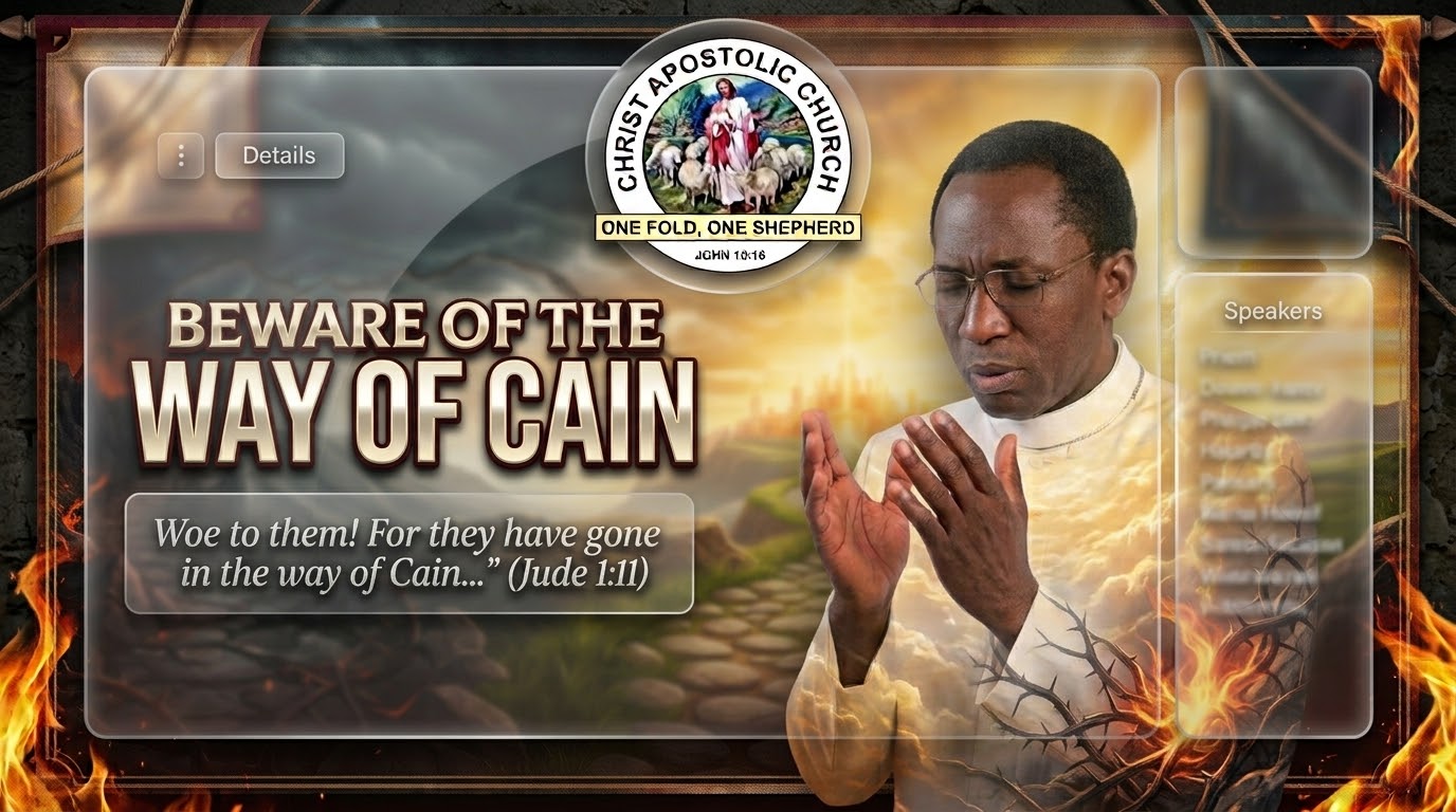 BEWARE OF THE WAY OF CAIN featured image